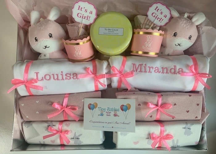 Welcome Twins Personalised Gift Hamper