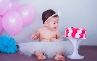 Baby First Birthday Smash Cake Photography Studios
