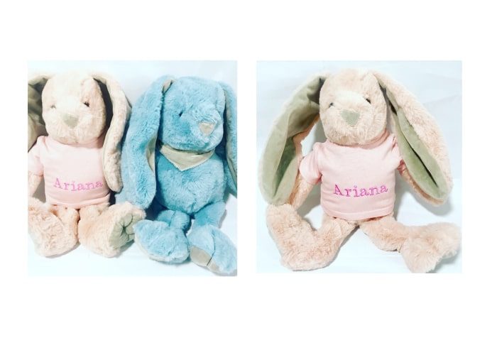 Personalized Bunny Plush Toy