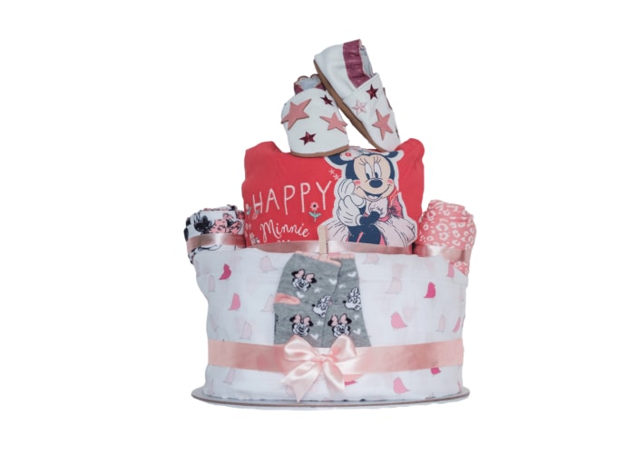 Minnie Mouse Diaper Cake