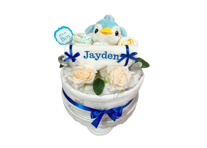 Just Hatched Unisex Diaper Cake