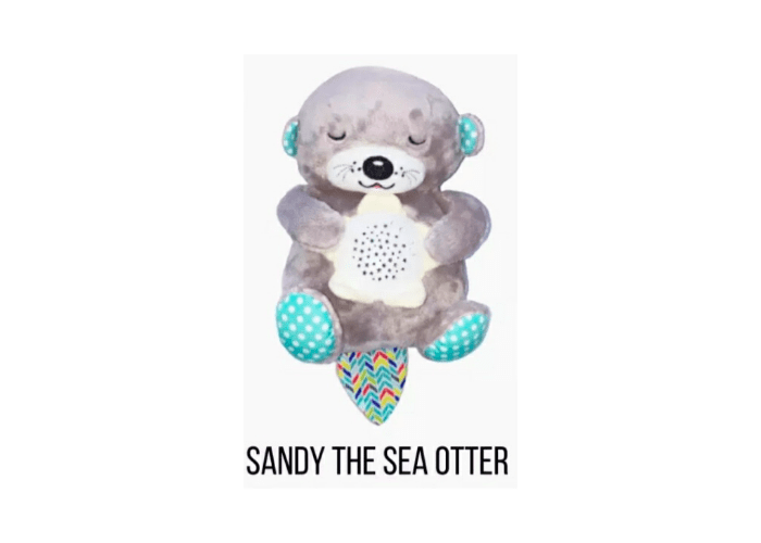 Sandy the Sea Otter Musical Nightlight with projector