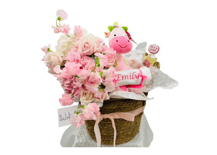 My Little Pony Girl Personalised Hamper & Flowers Bundle