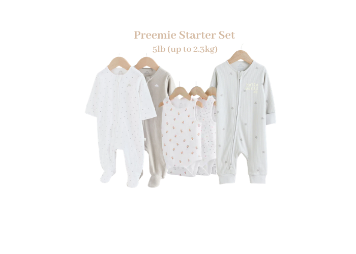 Preemie or Tiny Baby Starter set 5lb