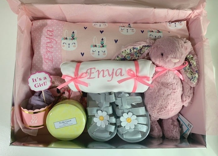 My First Jellycat Bunny Personalised Hamper