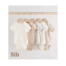 5 pack Unisex Premature Baby Bodysuits 5lb
