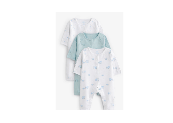 Premature 3 Pack Sleepsuits
