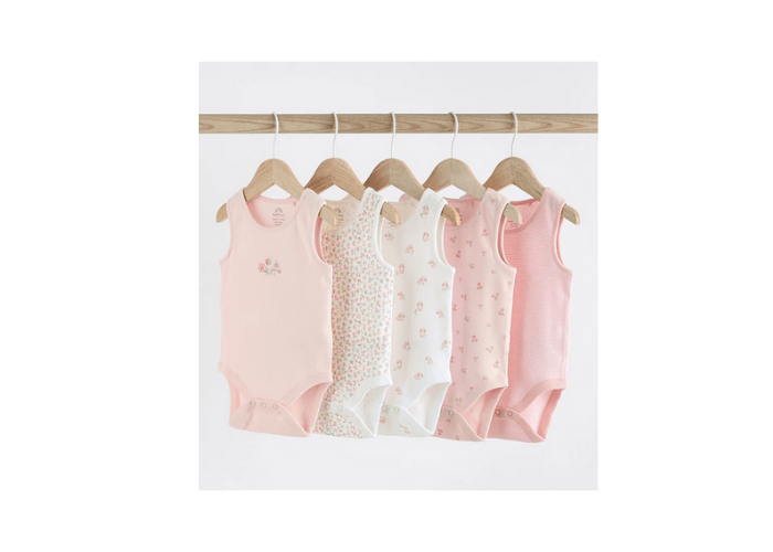 5pack preemie baby girl vests singapore