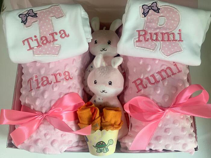 Welcome Home Personalised Twin Hamper